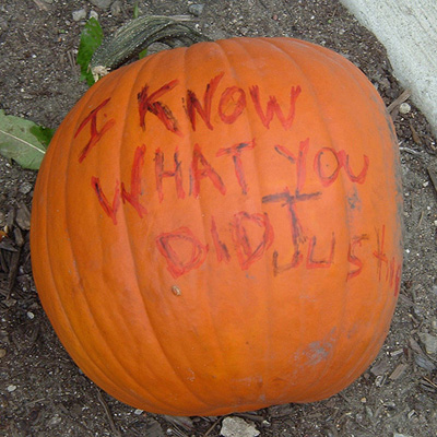 pumpkin for justine